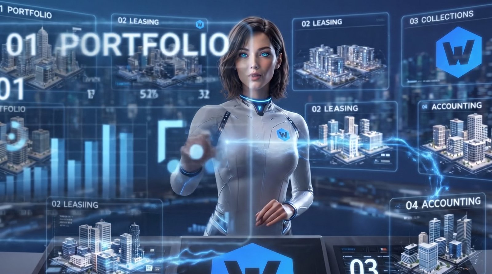 Martha, executive AI — commanding the WilCodex operations suite